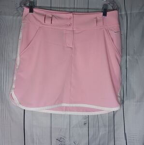 Nike Golf Women's Pink Tour Performance Dri-Fit Skirt